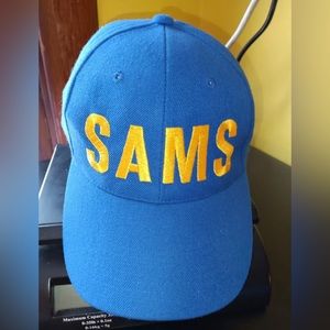 S.A.M.S. School of Advanced Military Studies Blue Gold Yellow Adjustable Hat